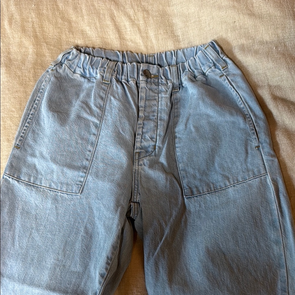 XiRENA Light Blue Denim Trousers
